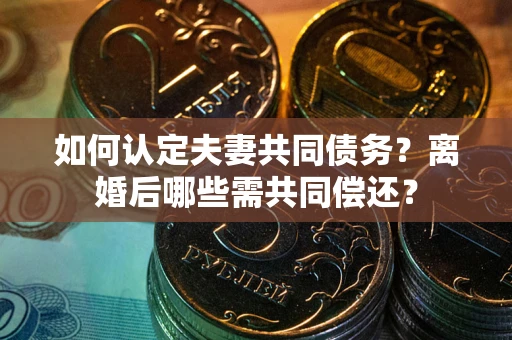 武汉如何认定夫妻共同债务？离婚后哪些需共同偿还？