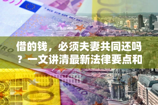 武汉借的钱，必须夫妻共同还吗？一文讲清最新法律要点和避坑指南
