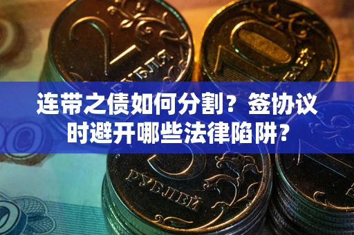 武汉连带之债如何分割？签协议时避开哪些法律陷阱？