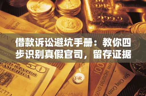 武汉借款诉讼避坑手册：教你四步识别真假官司，留存证据不踩雷