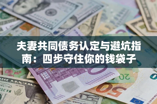 武汉夫妻共同债务认定与避坑指南：四步守住你的钱袋子