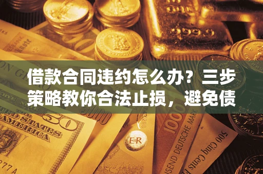 武汉借款合同违约怎么办？三步策略教你合法止损，避免债务危机升级