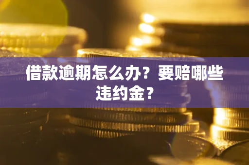 武汉借款逾期怎么办？要赔哪些违约金？